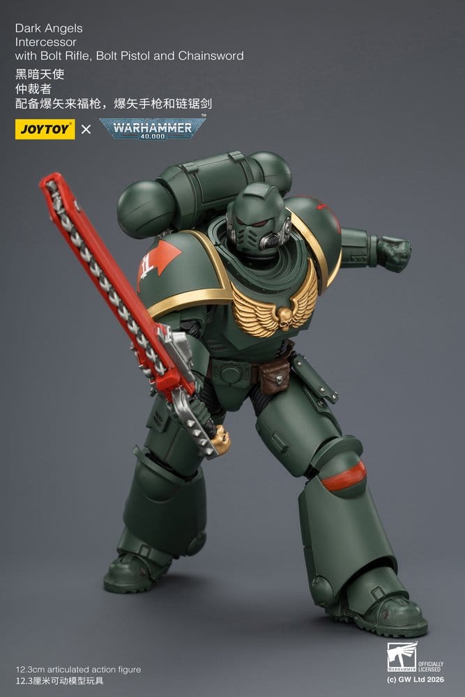Warhammer 40,000 Figura Dark Angels Intercessor 12 cm