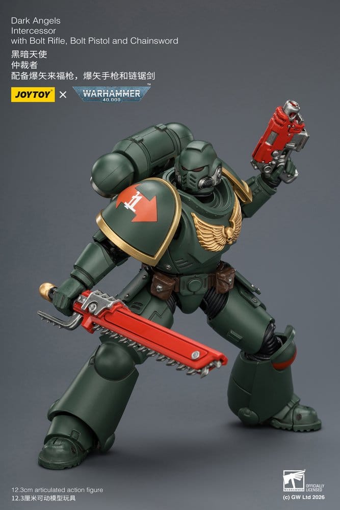 Warhammer 40,000 Figura Dark Angels Intercessor 12 cm