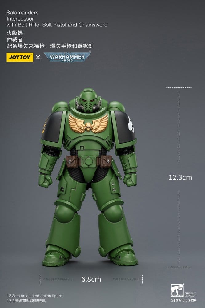 Warhammer 40,000 Figura Salamanders Intercessor 12 cm
