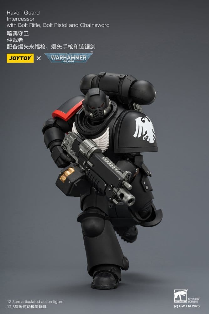 Warhammer 40,000 Figura Raven Guard Intercessor 12 cm