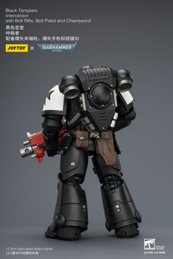 Warhammer 40,000 Figura Black Templars Intercessor 12 cm