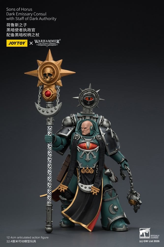 Warhammer The Horus Heresy Figura Sons of Horus Dark Emissary Consul 12 cm