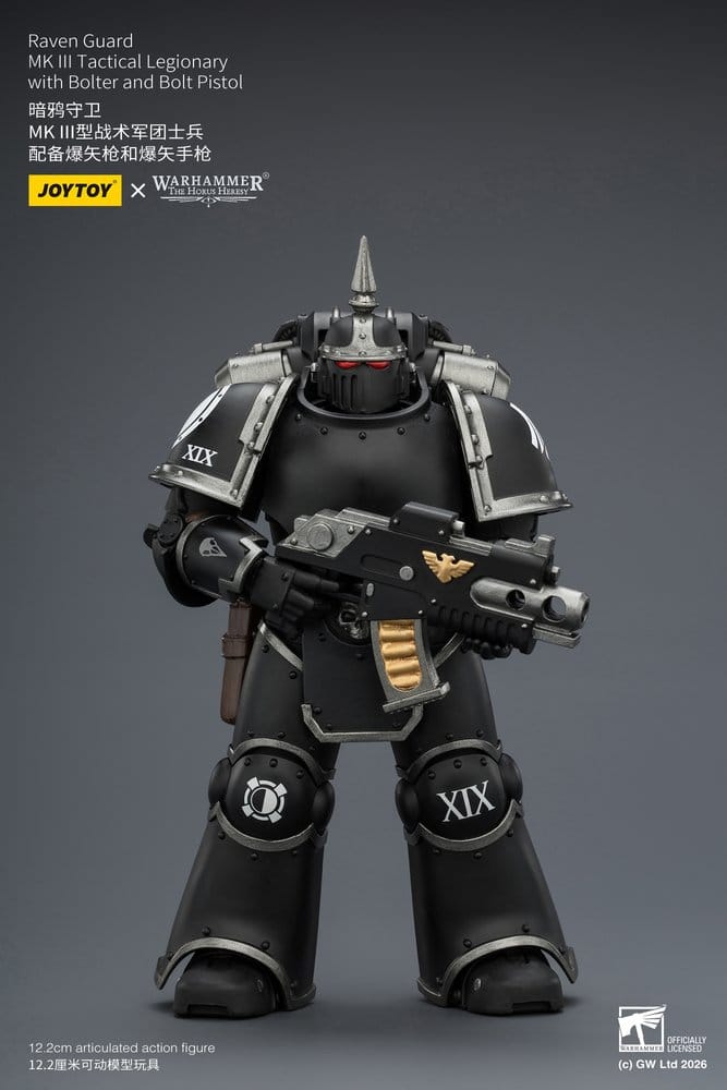 Warhammer 40,000 Figura Raven Guard MK III Tactical Legionary 12 cm