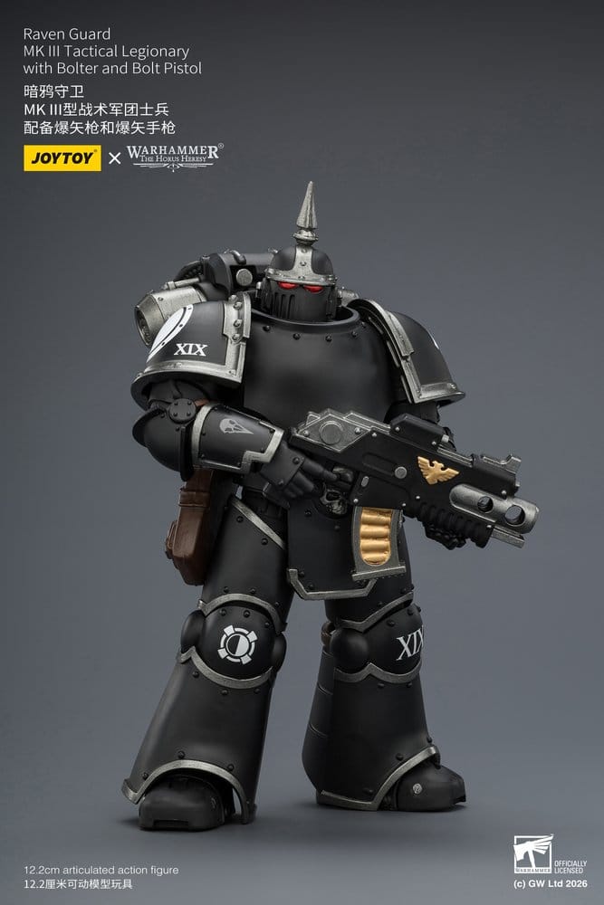 Warhammer 40,000 Figura Raven Guard MK III Tactical Legionary 12 cm