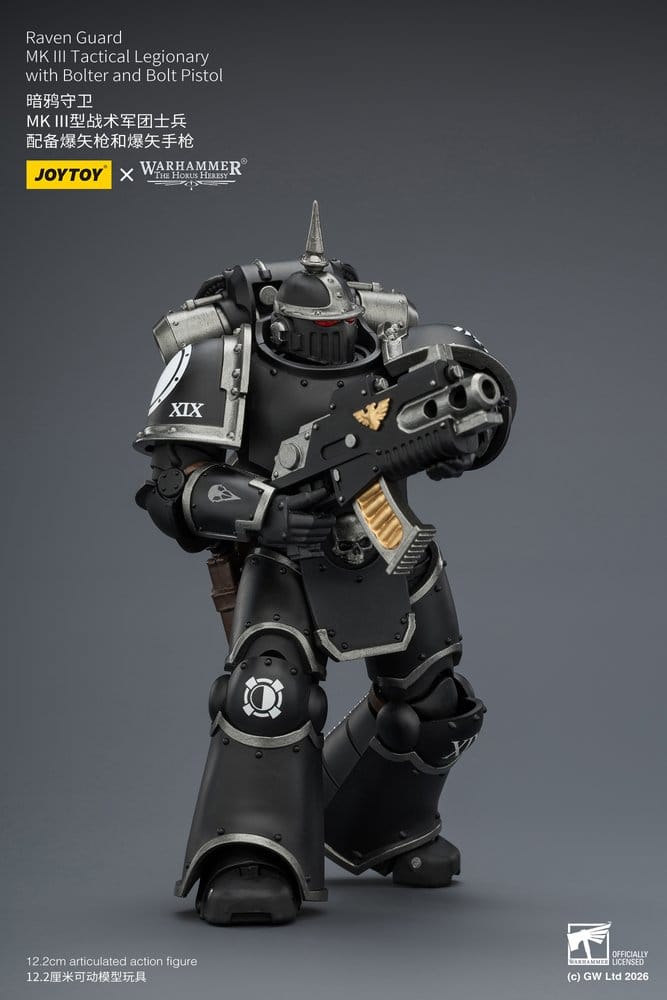 Warhammer 40,000 Figura Raven Guard MK III Tactical Legionary 12 cm