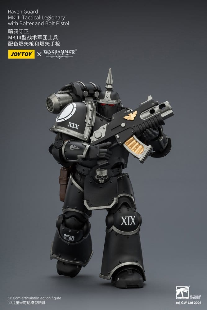 Warhammer 40,000 Figura Raven Guard MK III Tactical Legionary 12 cm