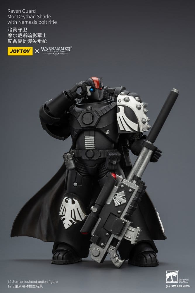 Warhammer 40,000 Figura Raven Guard Mor Deythan Shade 12 cm