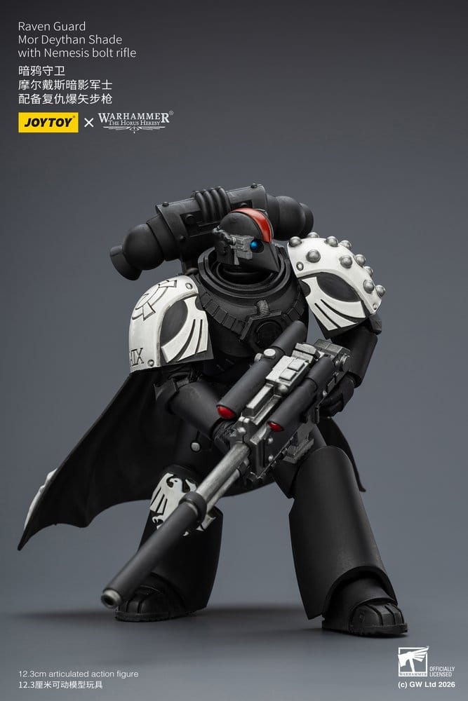 Warhammer 40,000 Figura Raven Guard Mor Deythan Shade 12 cm