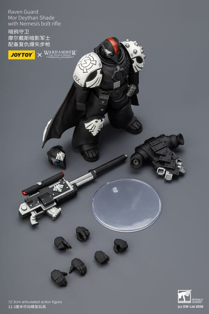 Warhammer 40,000 Figura Raven Guard Mor Deythan Shade 12 cm