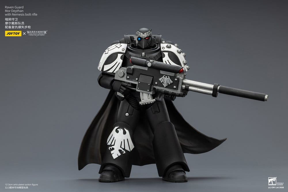 Warhammer 40,000 Figura Raven Guard Mor Deythan 12 cm