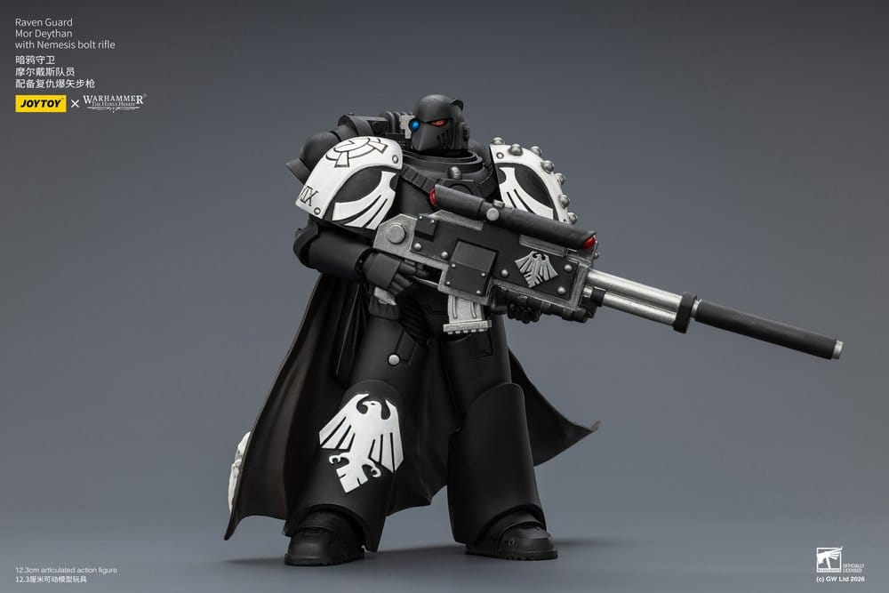 Warhammer 40,000 Figura Raven Guard Mor Deythan 12 cm