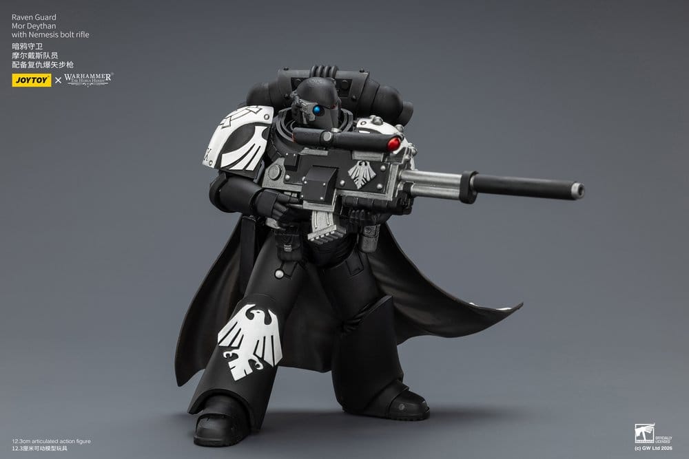 Warhammer 40,000 Figura Raven Guard Mor Deythan 12 cm