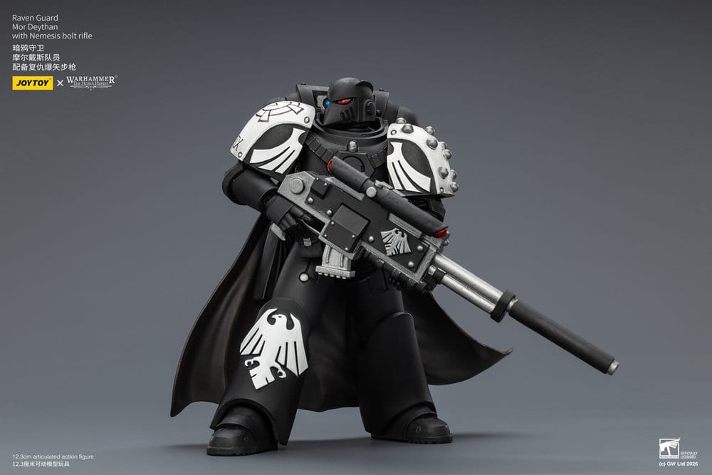 Warhammer 40,000 Figura Raven Guard Mor Deythan 12 cm