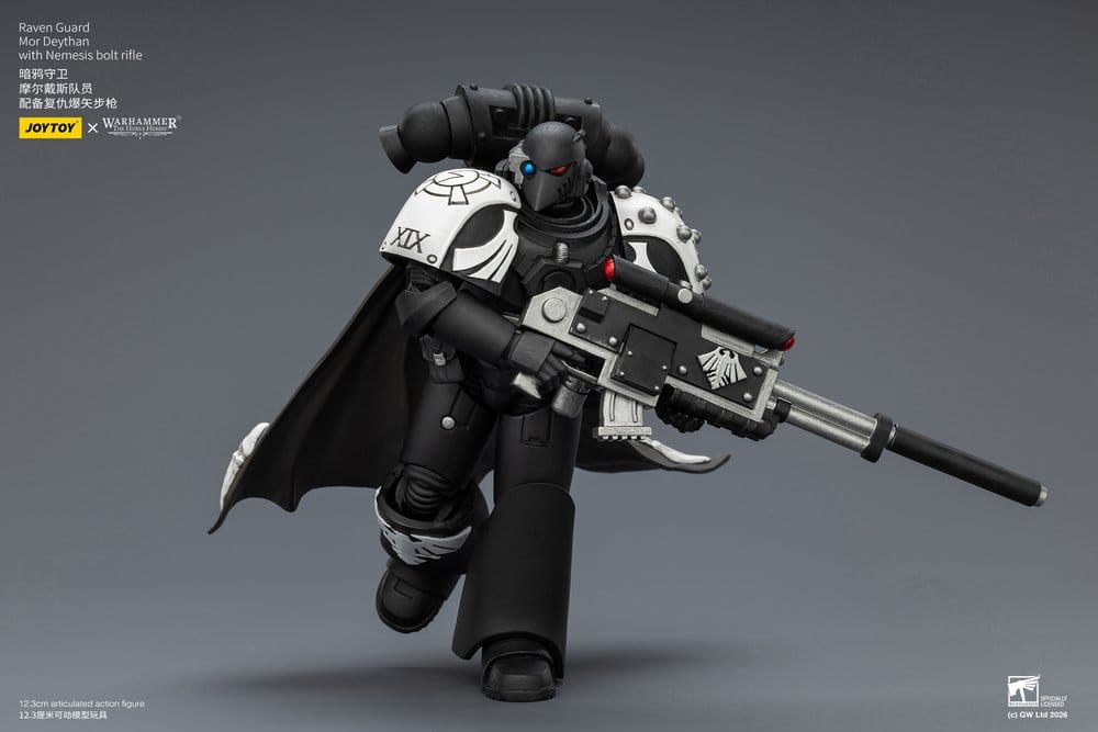 Warhammer 40,000 Figura Raven Guard Mor Deythan 12 cm