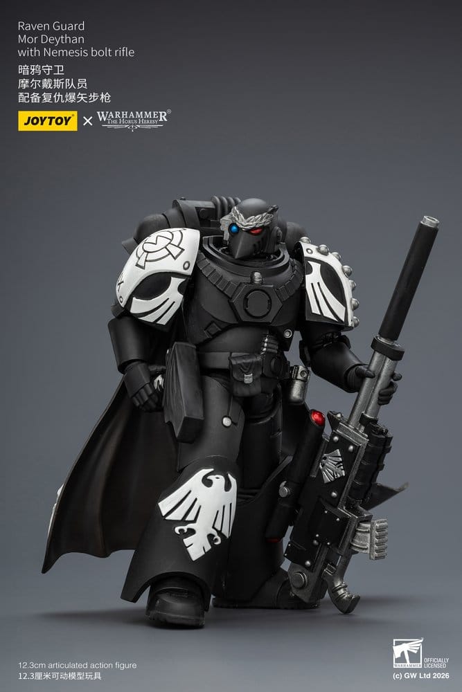 Warhammer 40,000 Figura Raven Guard Mor Deythan 12 cm