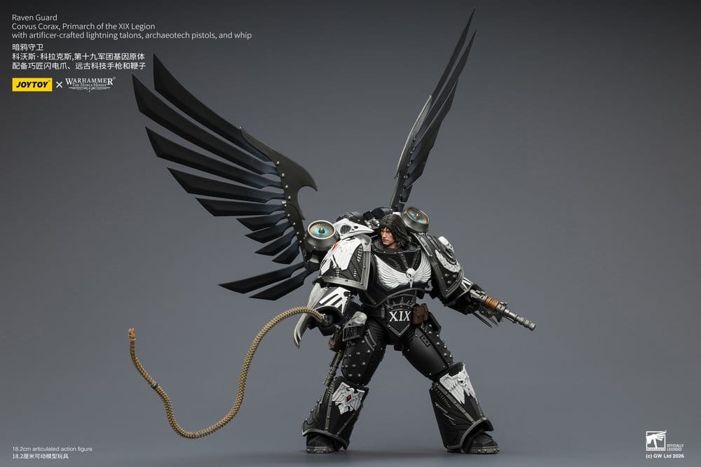 Warhammer 40,000 Figura Raven Guard Corvus Corax, Primarch of the XIX Legion 18 cm