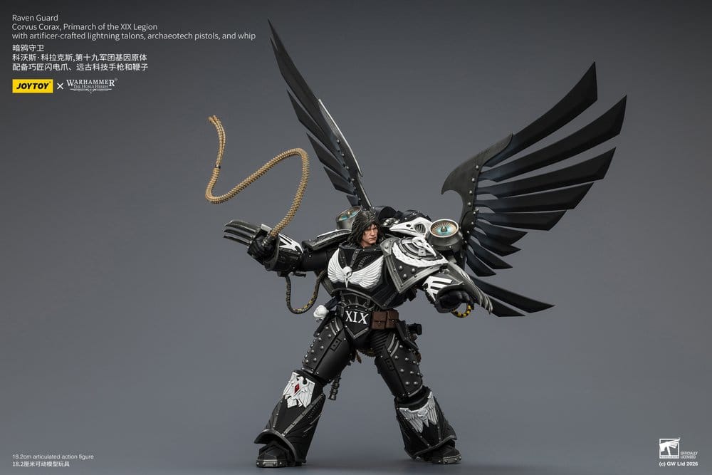 Warhammer 40,000 Figura Raven Guard Corvus Corax, Primarch of the XIX Legion 18 cm
