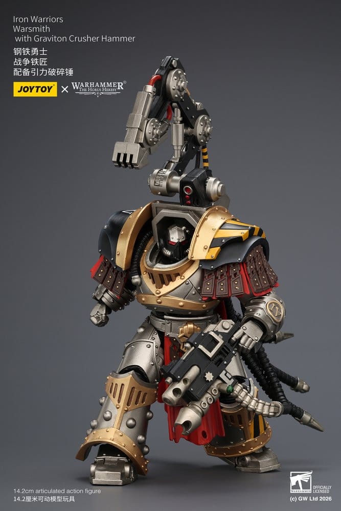 Warhammer The Horus Heresy Figura Iron Warriors Warsmith 14 cm