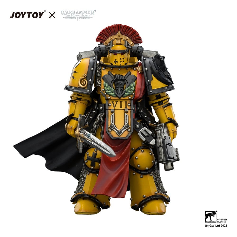 Warhammer Figura Imperial Fists Legion Praetor in Mk III Armour 13 cm Frikytopia