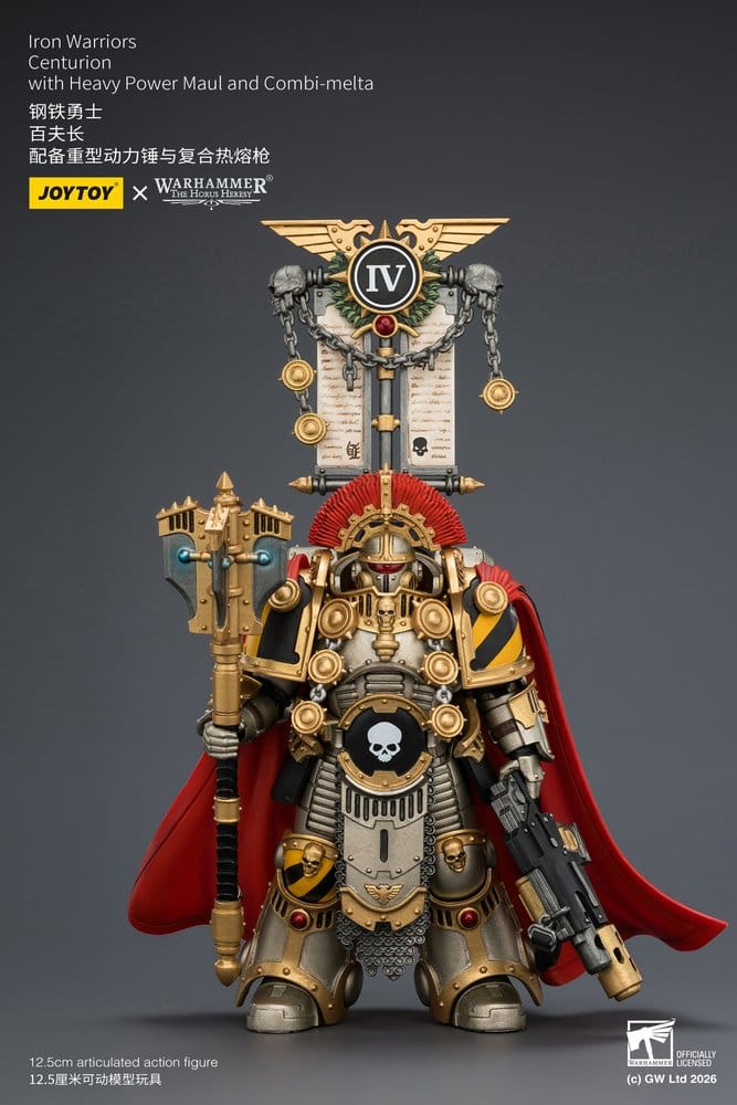 Warhammer The Horus Heresy Figura Iron Warriors Centurion 13 cm