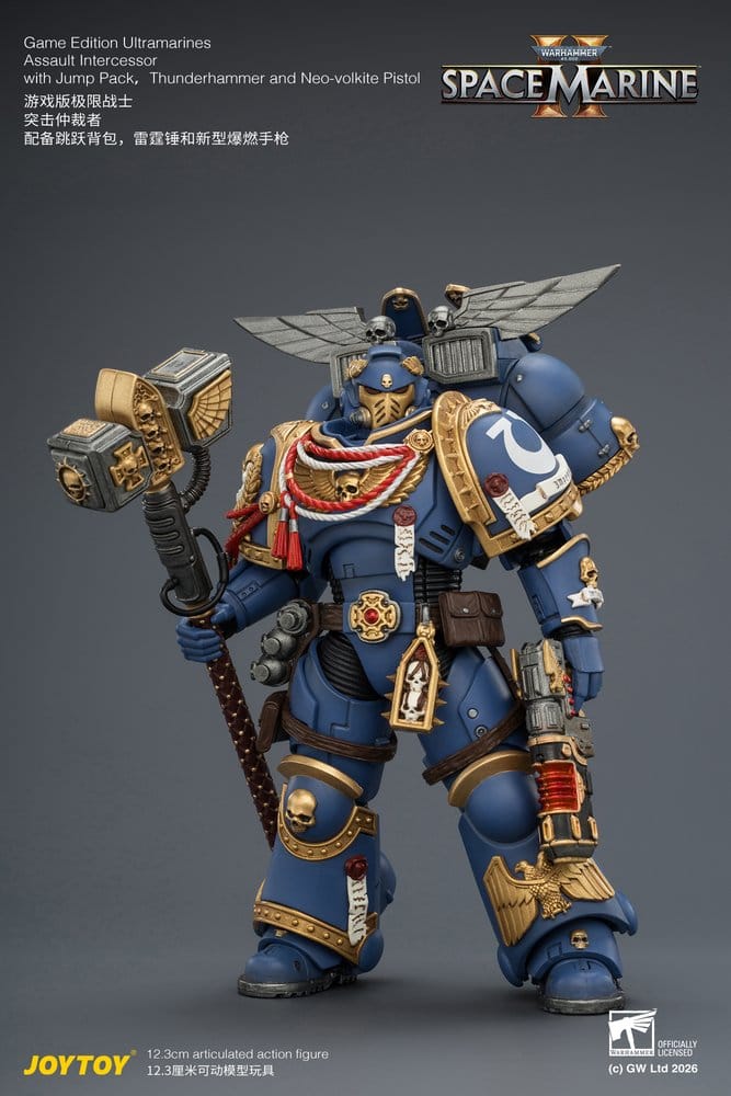 Warhammer Figura Game Edition Ultramarines Assault Intercessor 12 cm