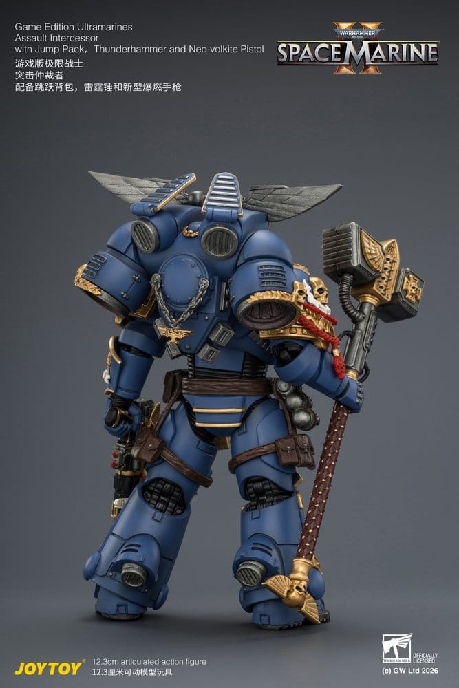 Warhammer Figura Game Edition Ultramarines Assault Intercessor 12 cm