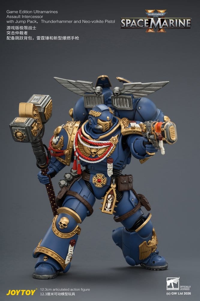 Warhammer Figura Game Edition Ultramarines Assault Intercessor 12 cm