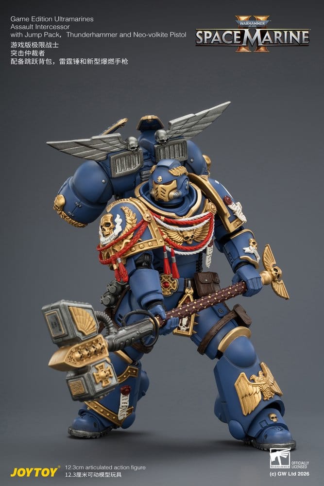 Warhammer Figura Game Edition Ultramarines Assault Intercessor 12 cm