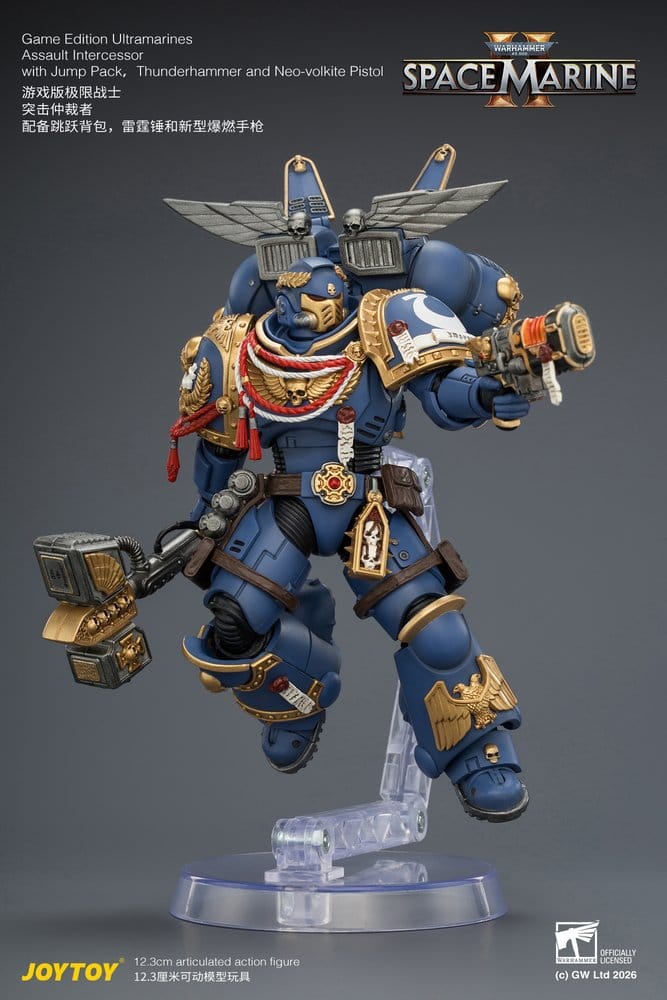 Warhammer Figura Game Edition Ultramarines Assault Intercessor 12 cm