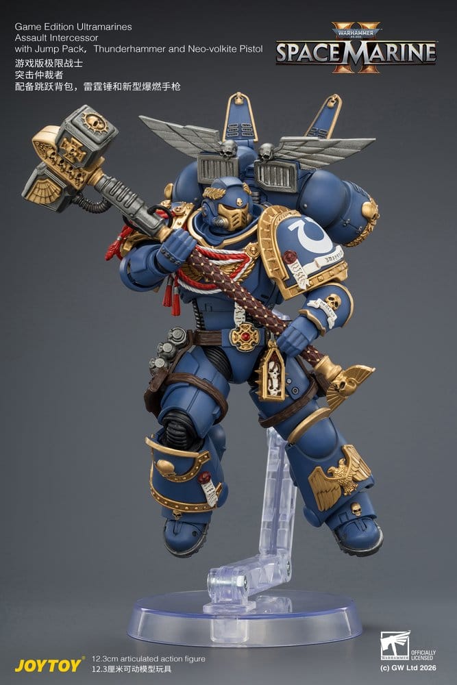 Warhammer Figura Game Edition Ultramarines Assault Intercessor 12 cm