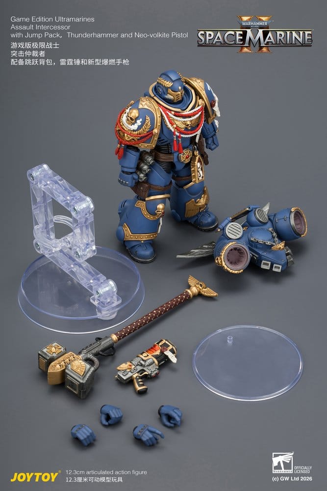 Warhammer Figura Game Edition Ultramarines Assault Intercessor 12 cm