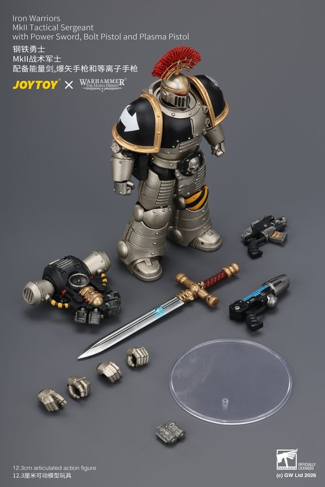 Warhammer The Horus Heresy Figura Iron Warriors MkII Tactical Sergeant 12 cm