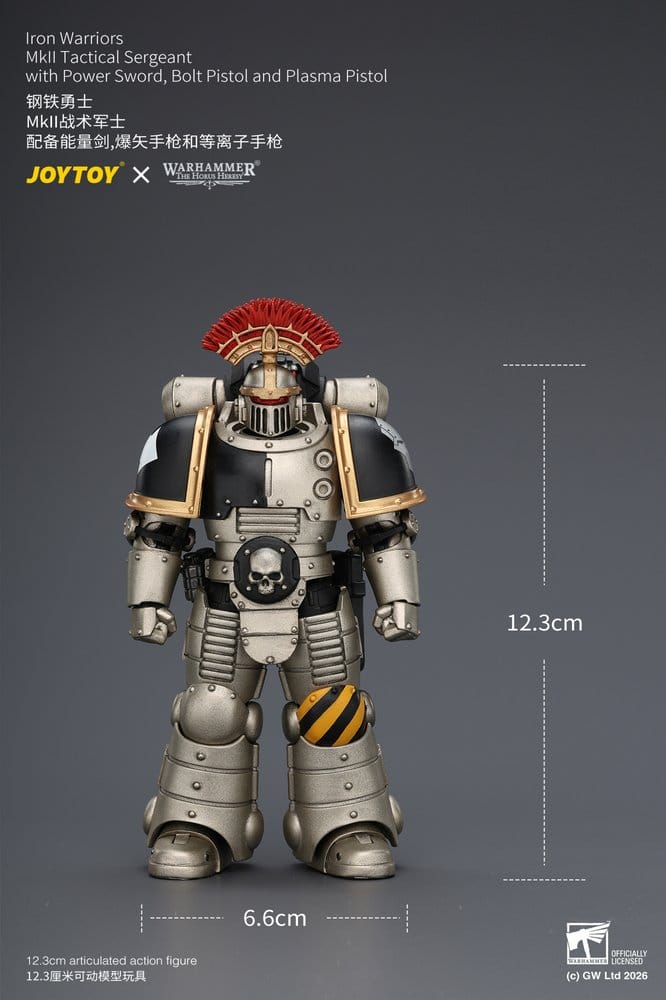 Warhammer The Horus Heresy Figura Iron Warriors MkII Tactical Sergeant 12 cm