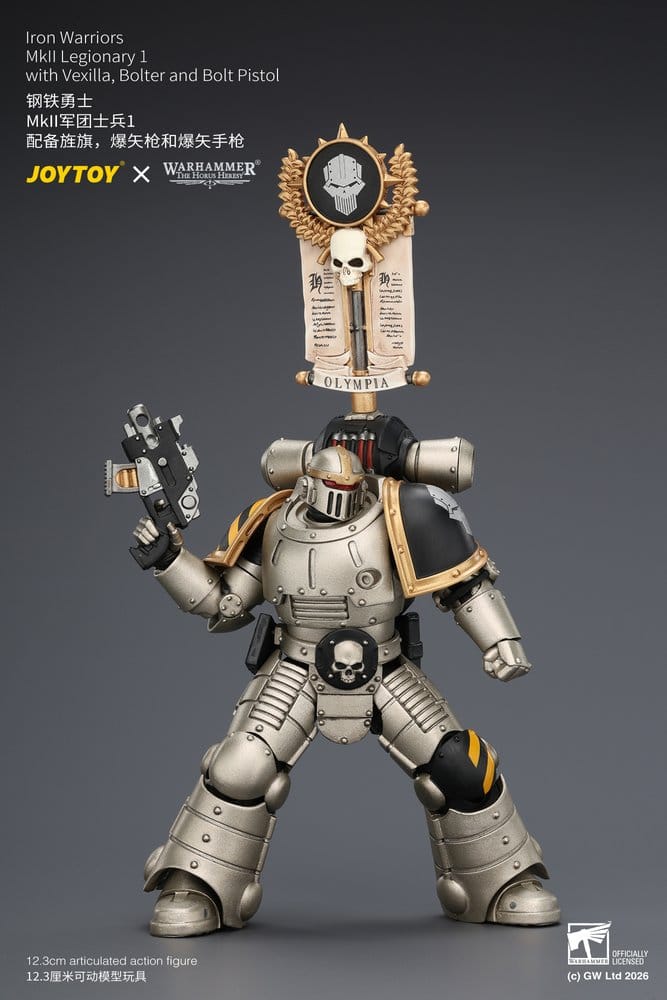 Warhammer The Horus Heresy Figura Iron Warriors MkII Legionary 1 12 cm