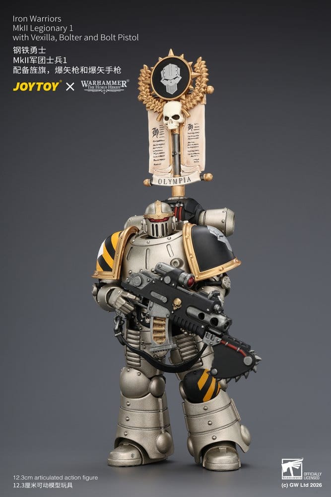 Warhammer The Horus Heresy Figura Iron Warriors MkII Legionary 1 12 cm