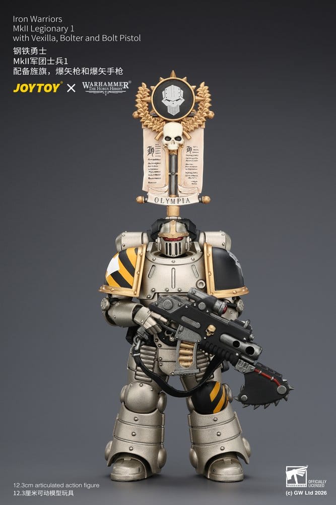 Warhammer The Horus Heresy Figura Iron Warriors MkII Legionary 1 12 cm