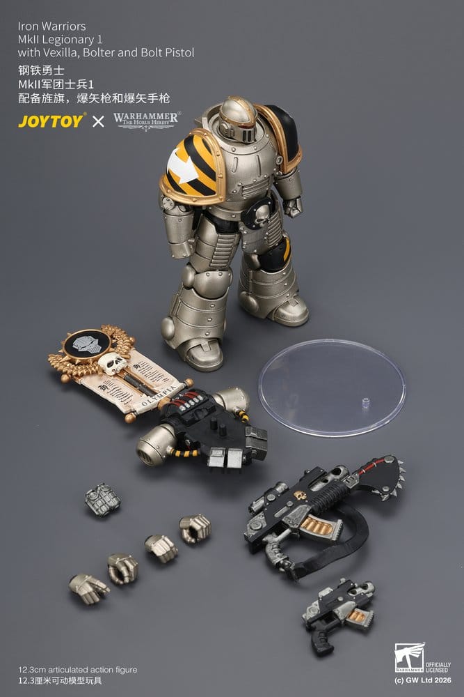 Warhammer The Horus Heresy Figura Iron Warriors MkII Legionary 1 12 cm