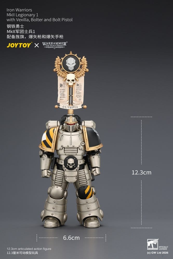 Warhammer The Horus Heresy Figura Iron Warriors MkII Legionary 1 12 cm