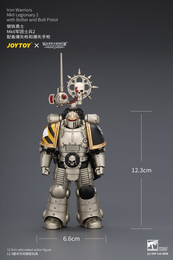 Warhammer The Horus Heresy Figura Iron Warriors MkII Legionary 2 12 cm