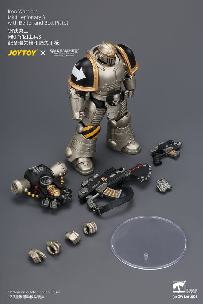 Warhammer The Horus Heresy Figura Iron Warriors MkII Legionary 3 12 cm