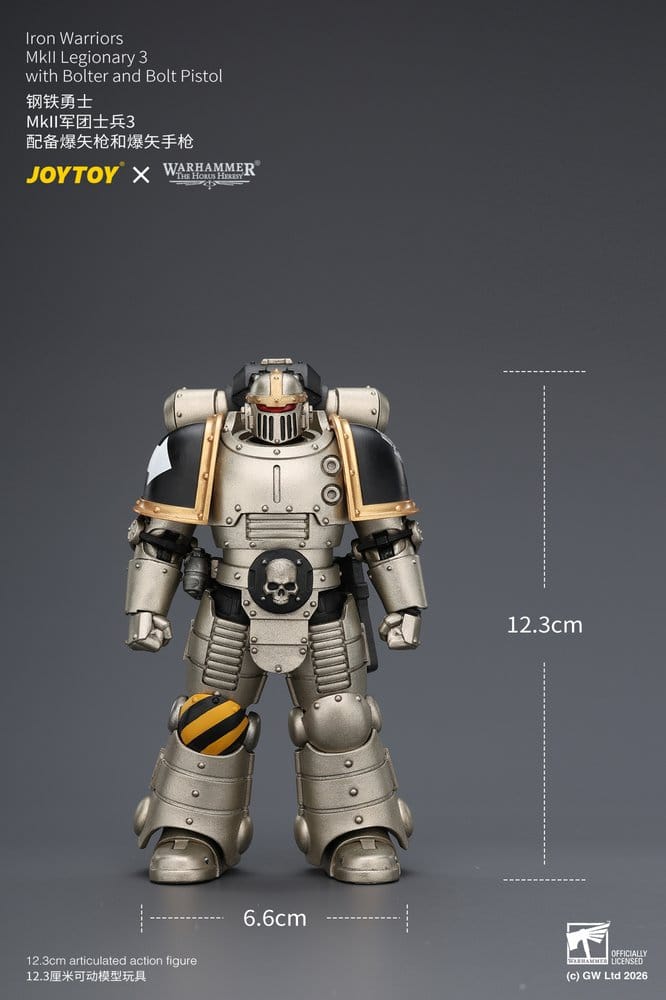 Warhammer The Horus Heresy Figura Iron Warriors MkII Legionary 3 12 cm