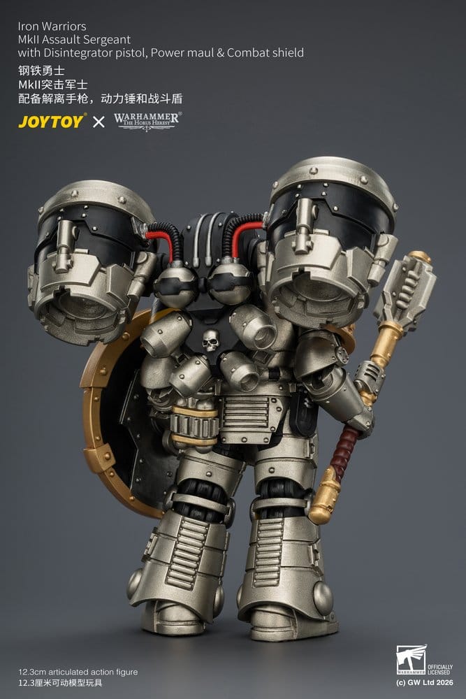 Warhammer The Horus Heresy Figura Iron Warriors MkII Assault Sergeant 12 cm
