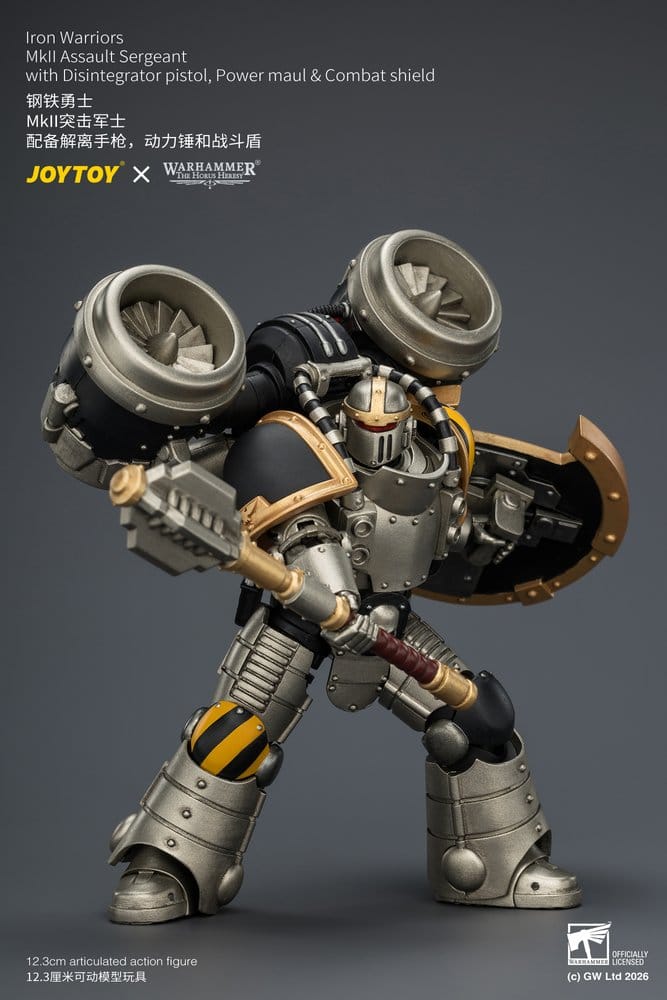 Warhammer The Horus Heresy Figura Iron Warriors MkII Assault Sergeant 12 cm
