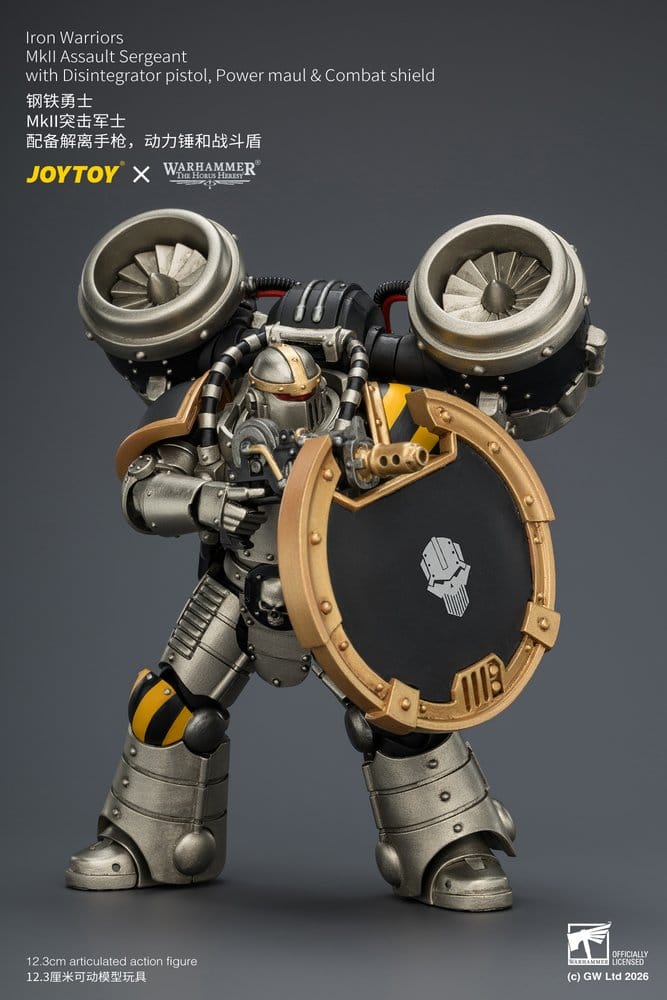 Warhammer The Horus Heresy Figura Iron Warriors MkII Assault Sergeant 12 cm