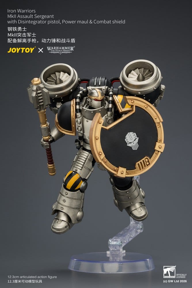 Warhammer The Horus Heresy Figura Iron Warriors MkII Assault Sergeant 12 cm