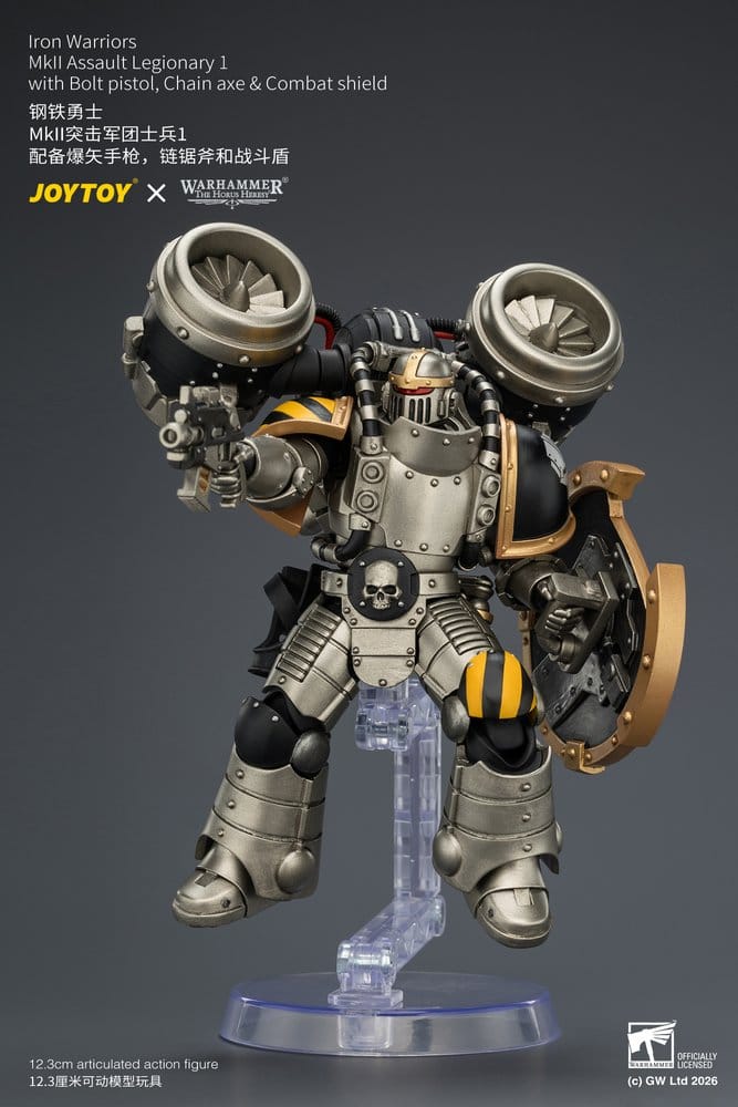 Warhammer The Horus Heresy Figura Iron Warriors MkII Assault Legionary 1 12 cm