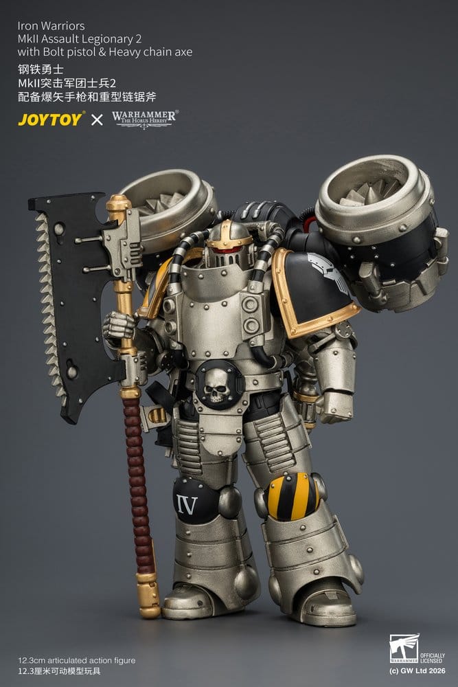 Warhammer The Horus Heresy Figura Iron Warriors MkII Assault Legionary 2 12 cm
