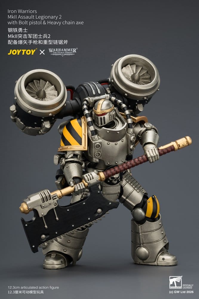 Warhammer The Horus Heresy Figura Iron Warriors MkII Assault Legionary 2 12 cm