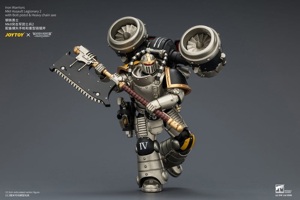 Warhammer The Horus Heresy Figura Iron Warriors MkII Assault Legionary 2 12 cm