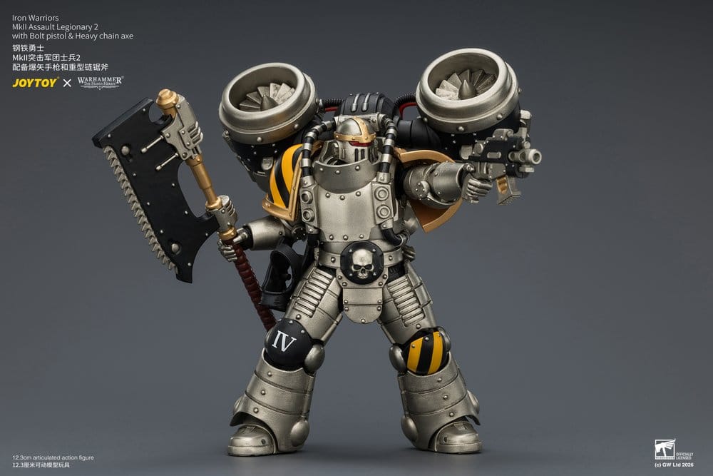 Warhammer The Horus Heresy Figura Iron Warriors MkII Assault Legionary 2 12 cm